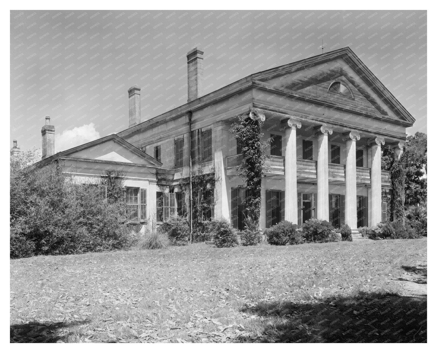 1846 Historic Dwelling in Napoleonville, Louisiana, 1953