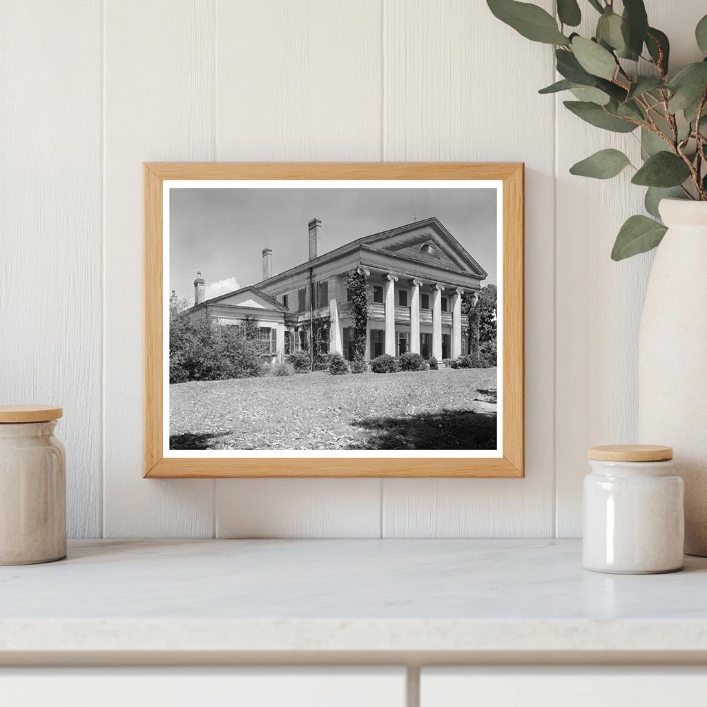 1846 Historic Dwelling in Napoleonville, Louisiana, 1953
