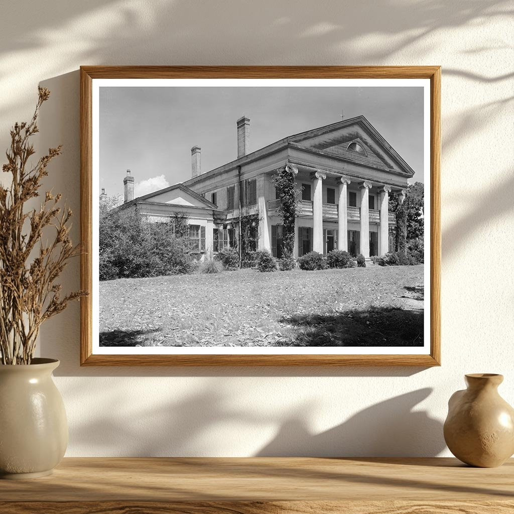1846 Historic Dwelling in Napoleonville, Louisiana, 1953