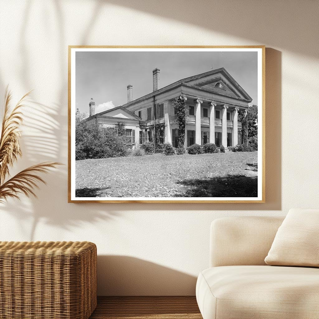 1846 Historic Dwelling in Napoleonville, Louisiana, 1953