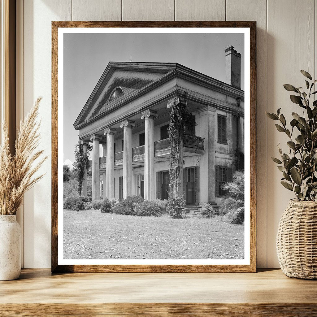 Napoleonville, LA 1846 Architecture Photo by Johnston