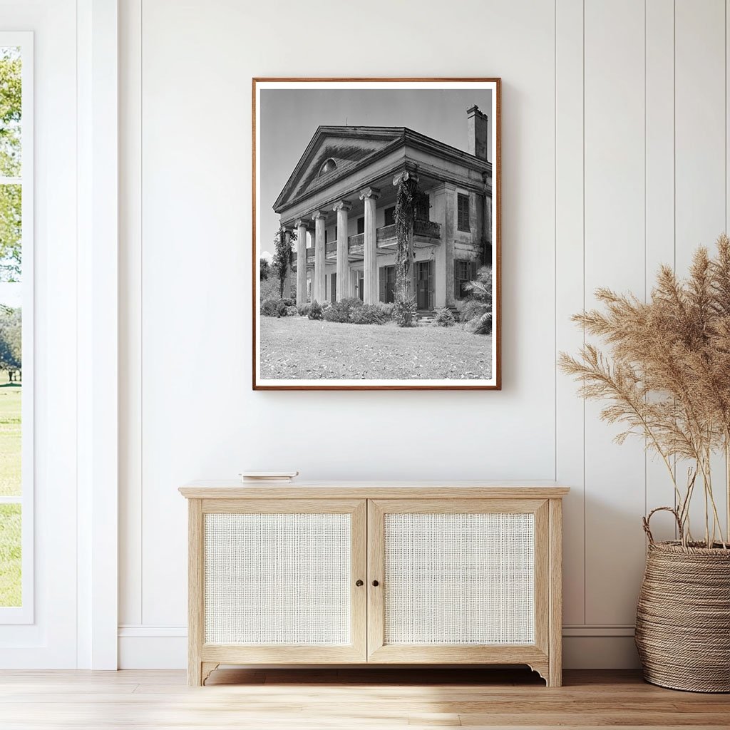 Napoleonville, LA 1846 Architecture Photo by Johnston