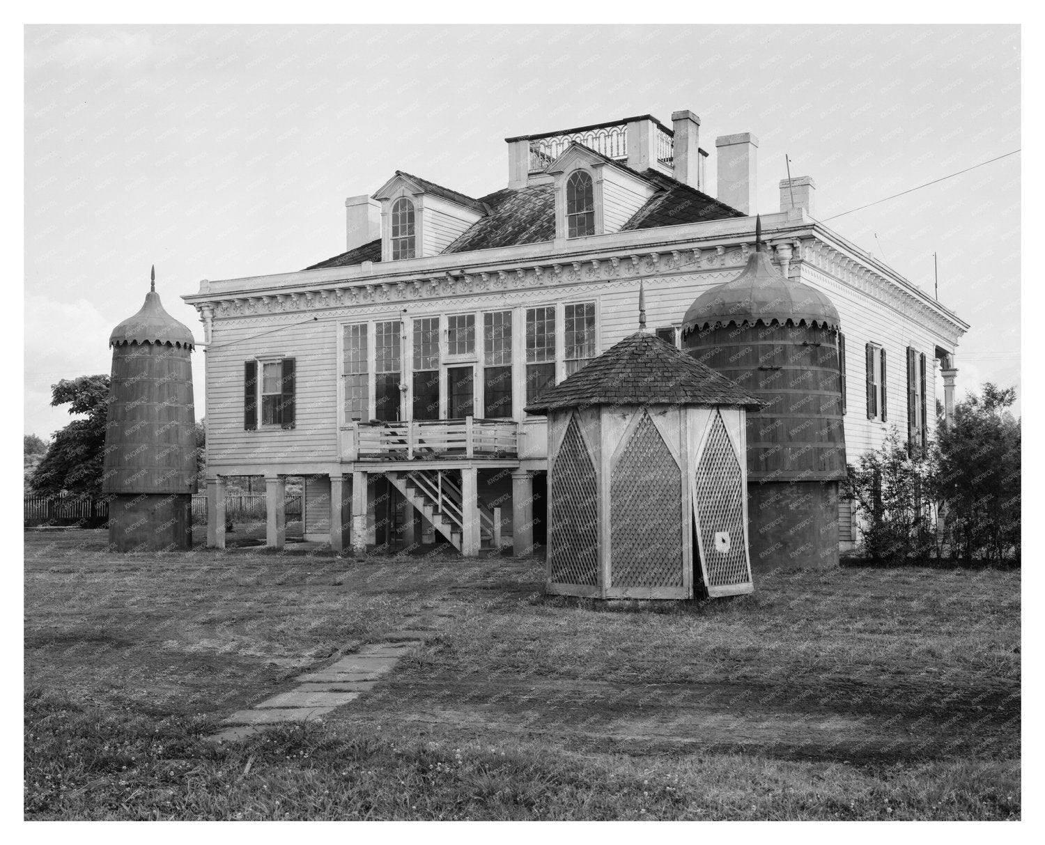 St. John the Baptist Parish Architecture, Louisiana 1953