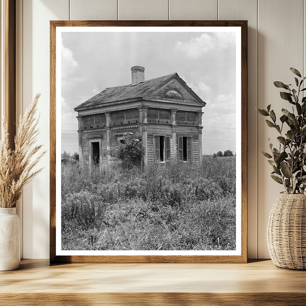 Vintage Abandoned Structure in St. John Parish, LA, 1930s