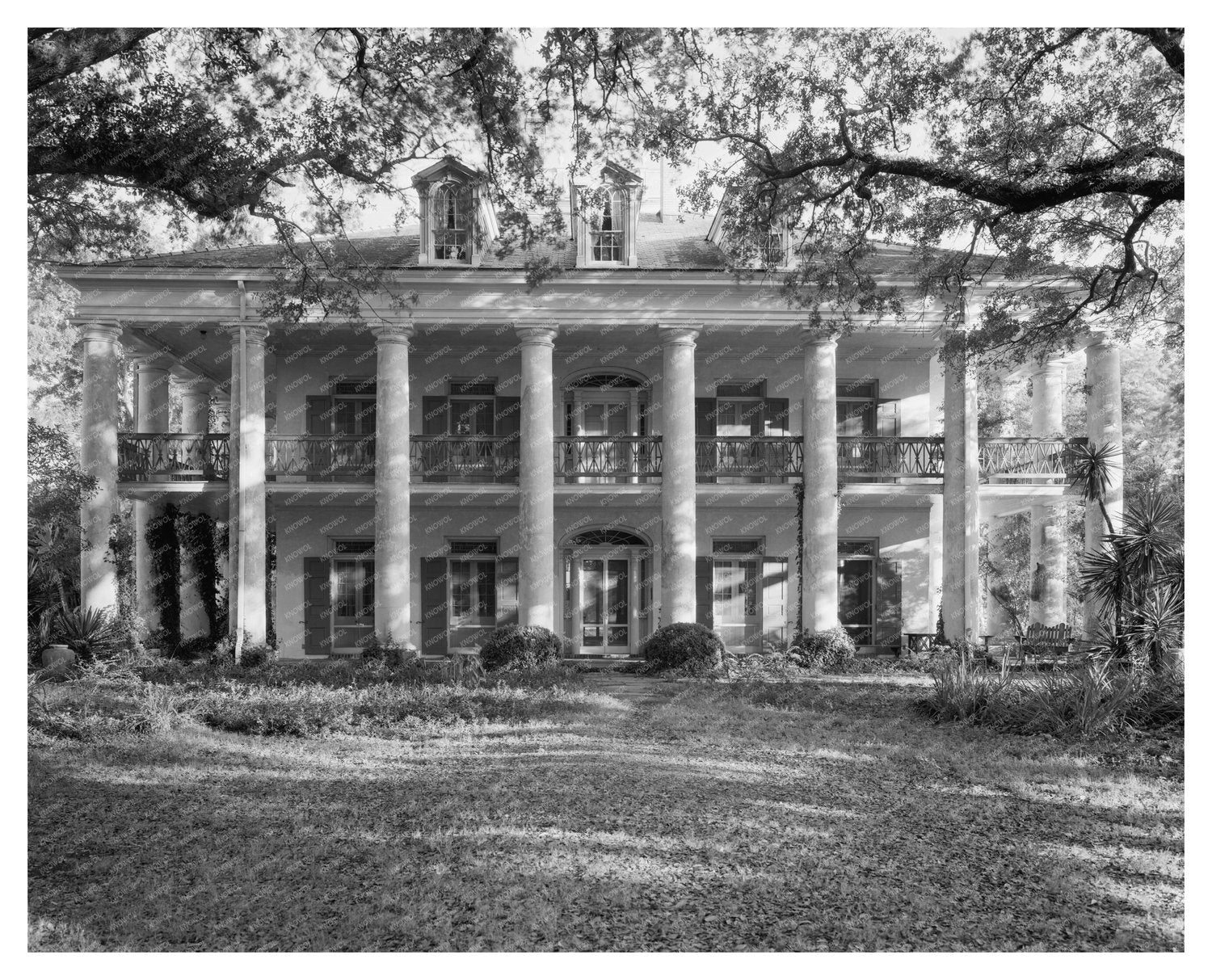 Bon Sejour, Vacherie LA, 1836 - Historic Architecture Photo