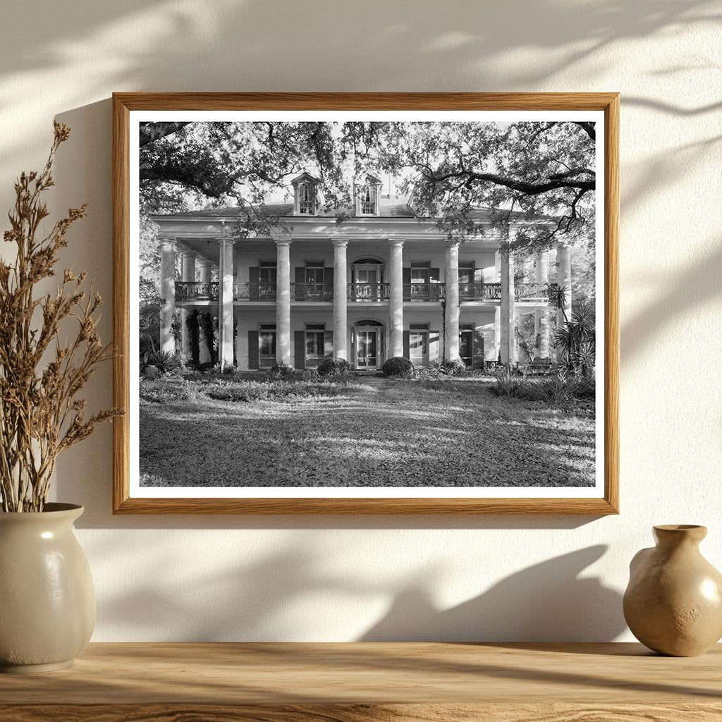 Bon Sejour, Vacherie LA, 1836 - Historic Architecture Photo