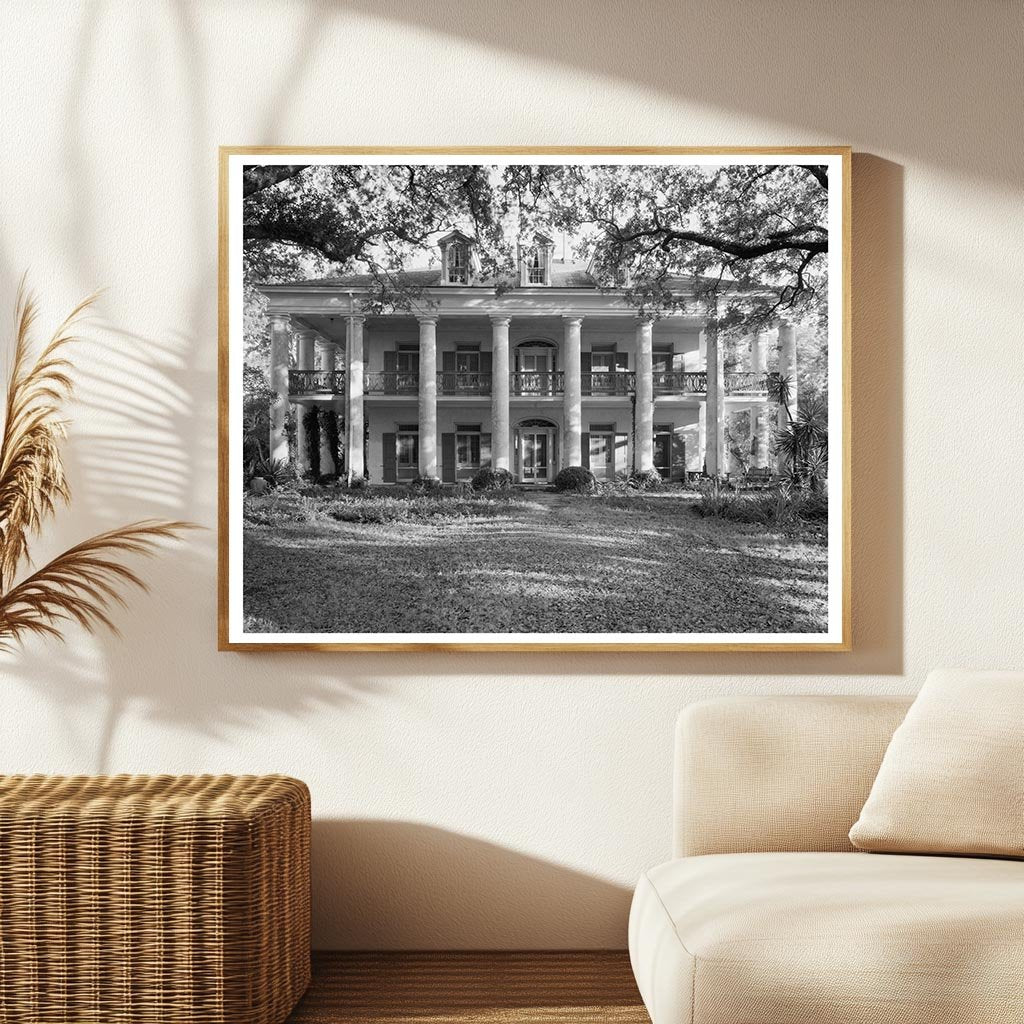 Bon Sejour, Vacherie LA, 1836 - Historic Architecture Photo