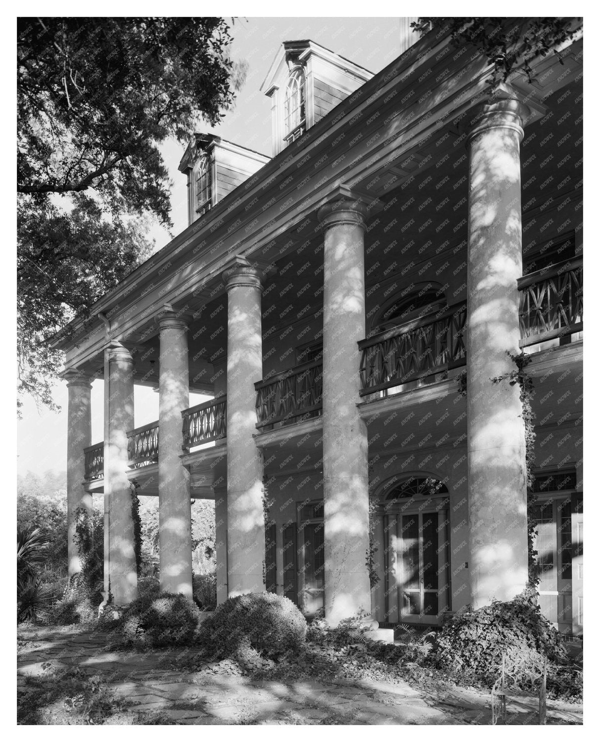 Bon Sejour in Vacherie, LA - Historic Photo 1836