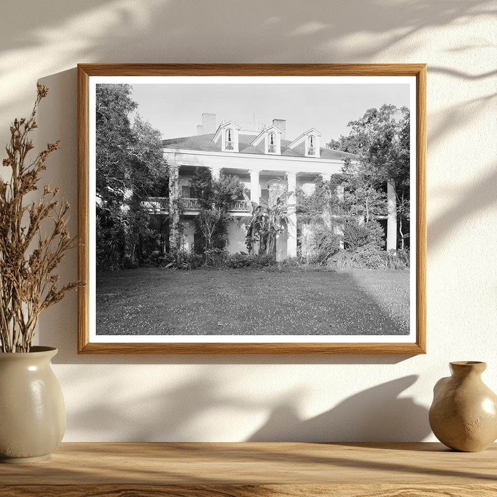 Bon Sejour: Historic Home in Vacherie, Louisiana, 1836