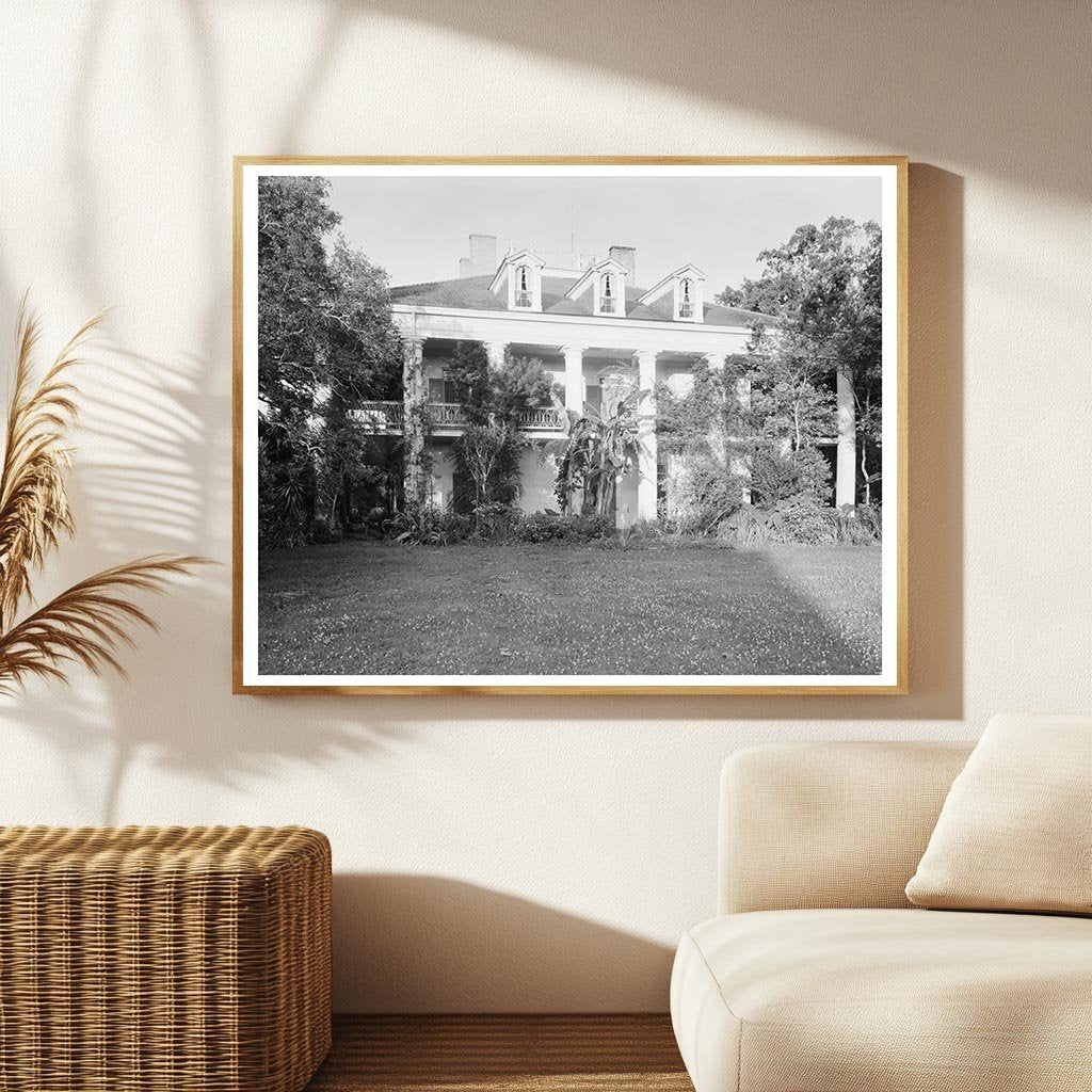 Bon Sejour: Historic Home in Vacherie, Louisiana, 1836