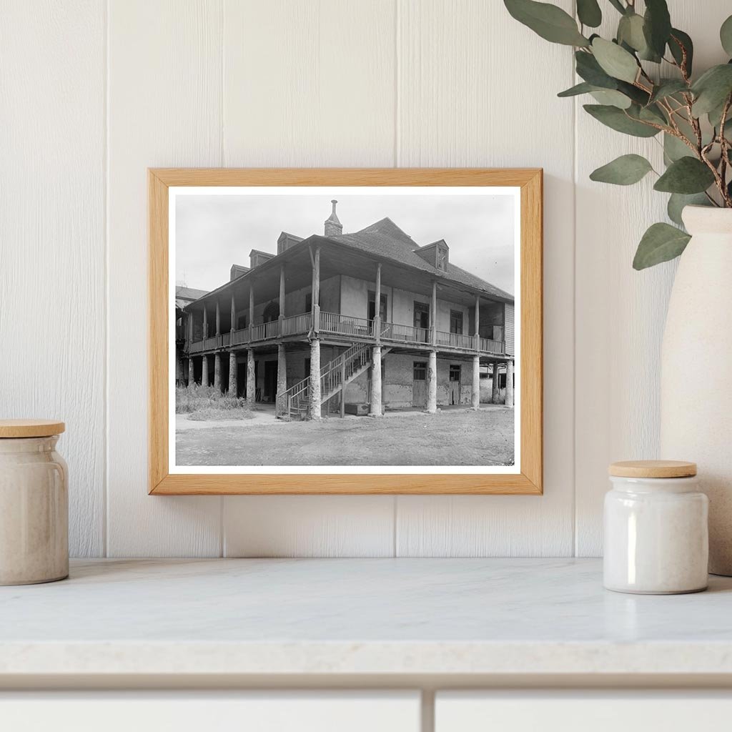 New Orleans Architectural Details, Louisiana 1953