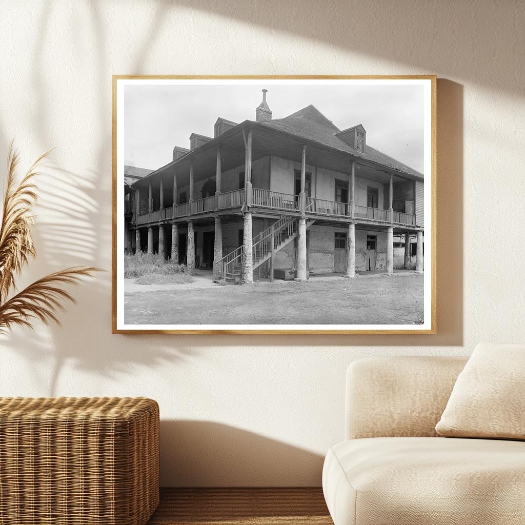 New Orleans Architectural Details, Louisiana 1953