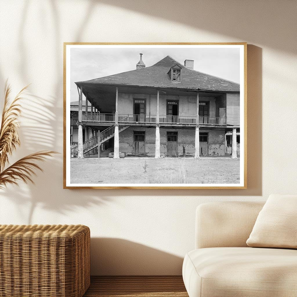 New Orleans Architecture: Vintage Photo from 1950s