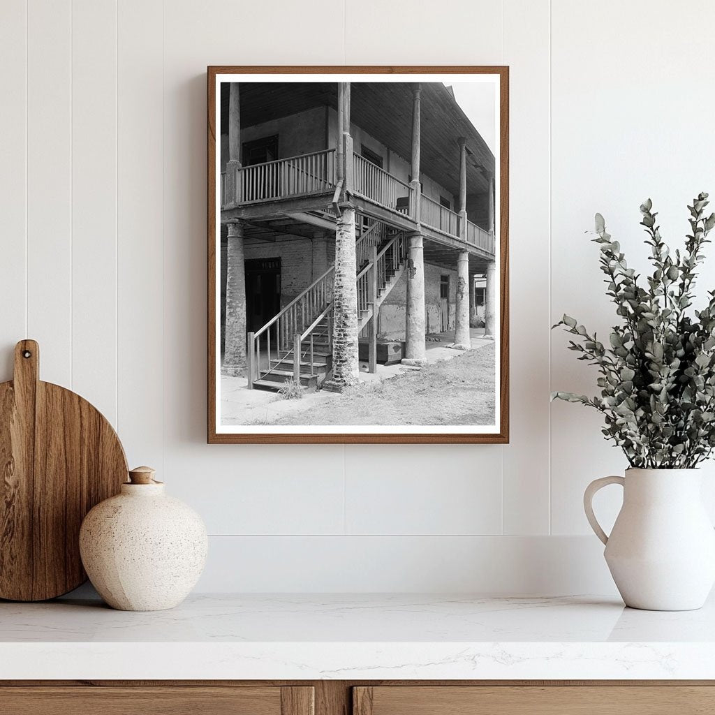 New Orleans Architecture: Vintage Photo from 20th Century