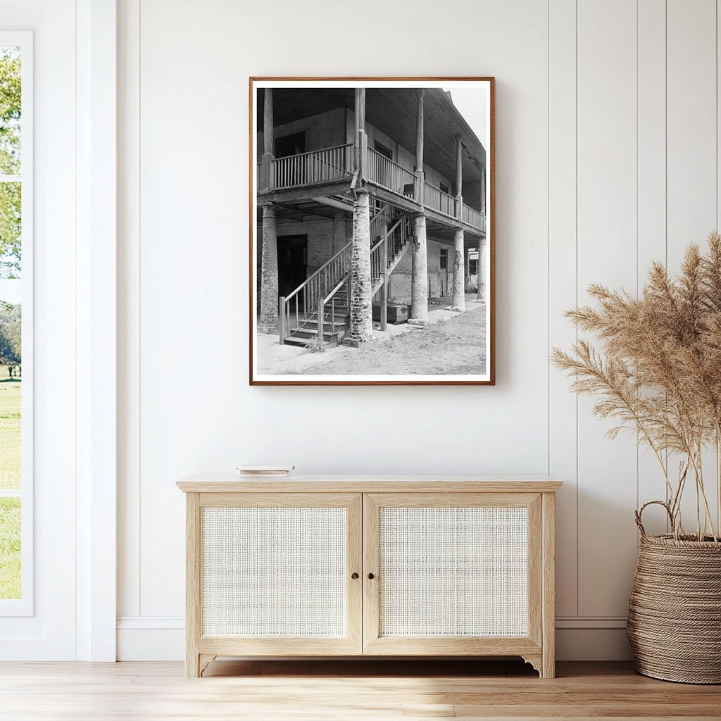 New Orleans Architecture: Vintage Photo from 20th Century