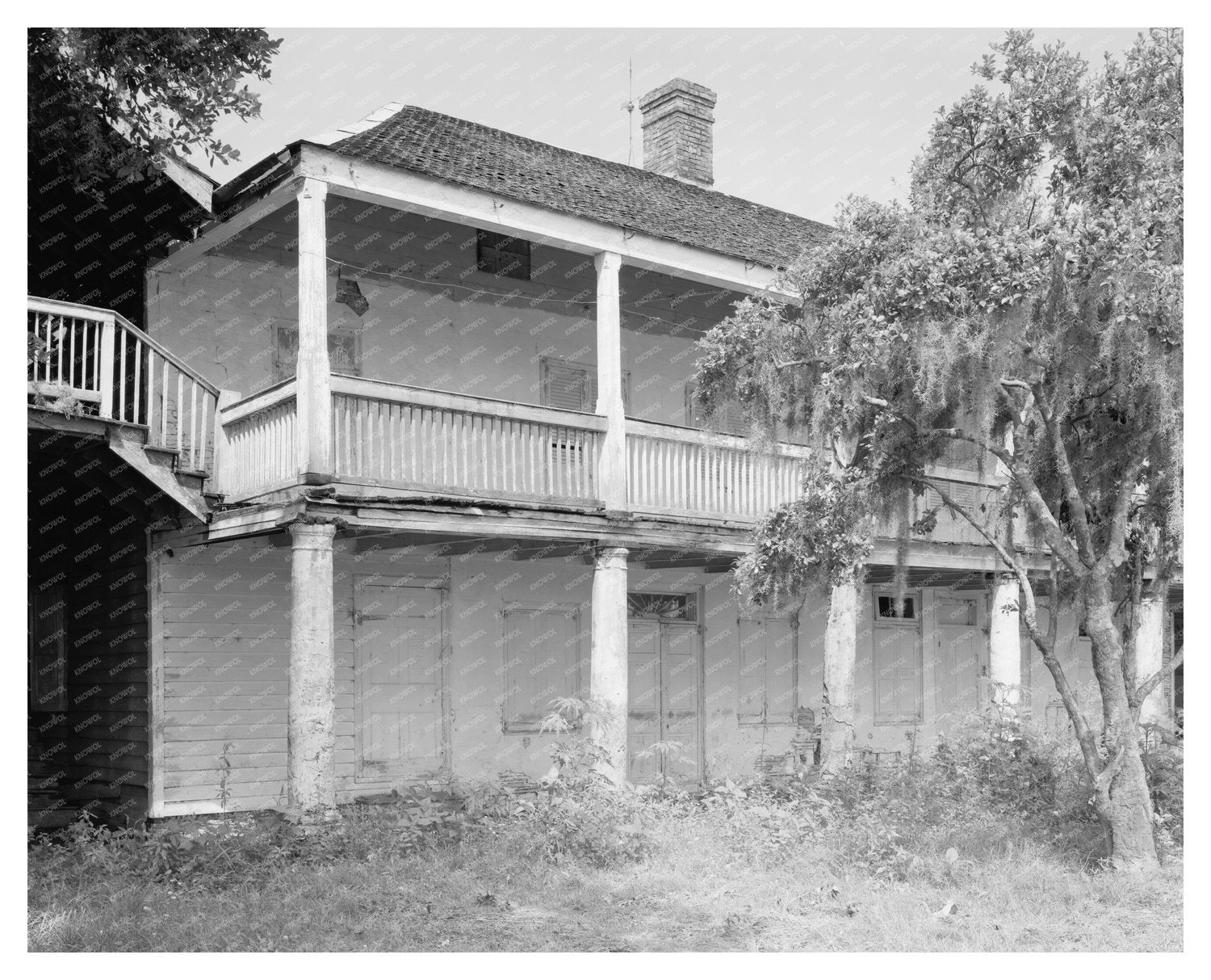 Abandoned Building in St. Rose, LA - 1803 History