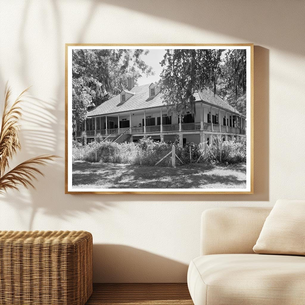 Historic Plantation in Point Coupee, LA 1750 Photo Archive