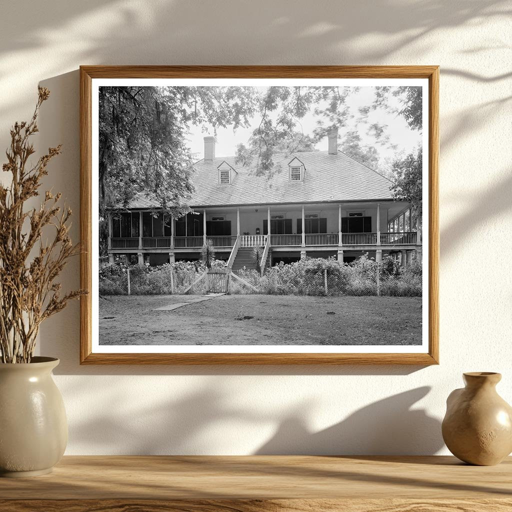 1750 Architecture in Point Coupee Parish, Louisiana