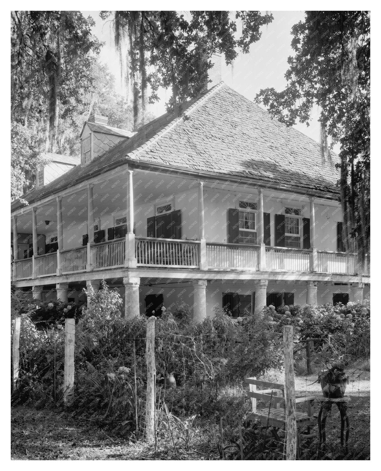 Historic Plantation in New Roads, Louisiana 1750