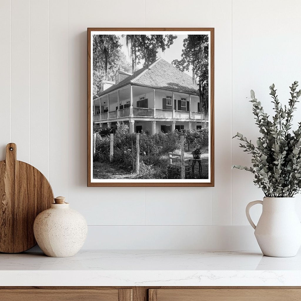 Historic Plantation in New Roads, Louisiana 1750