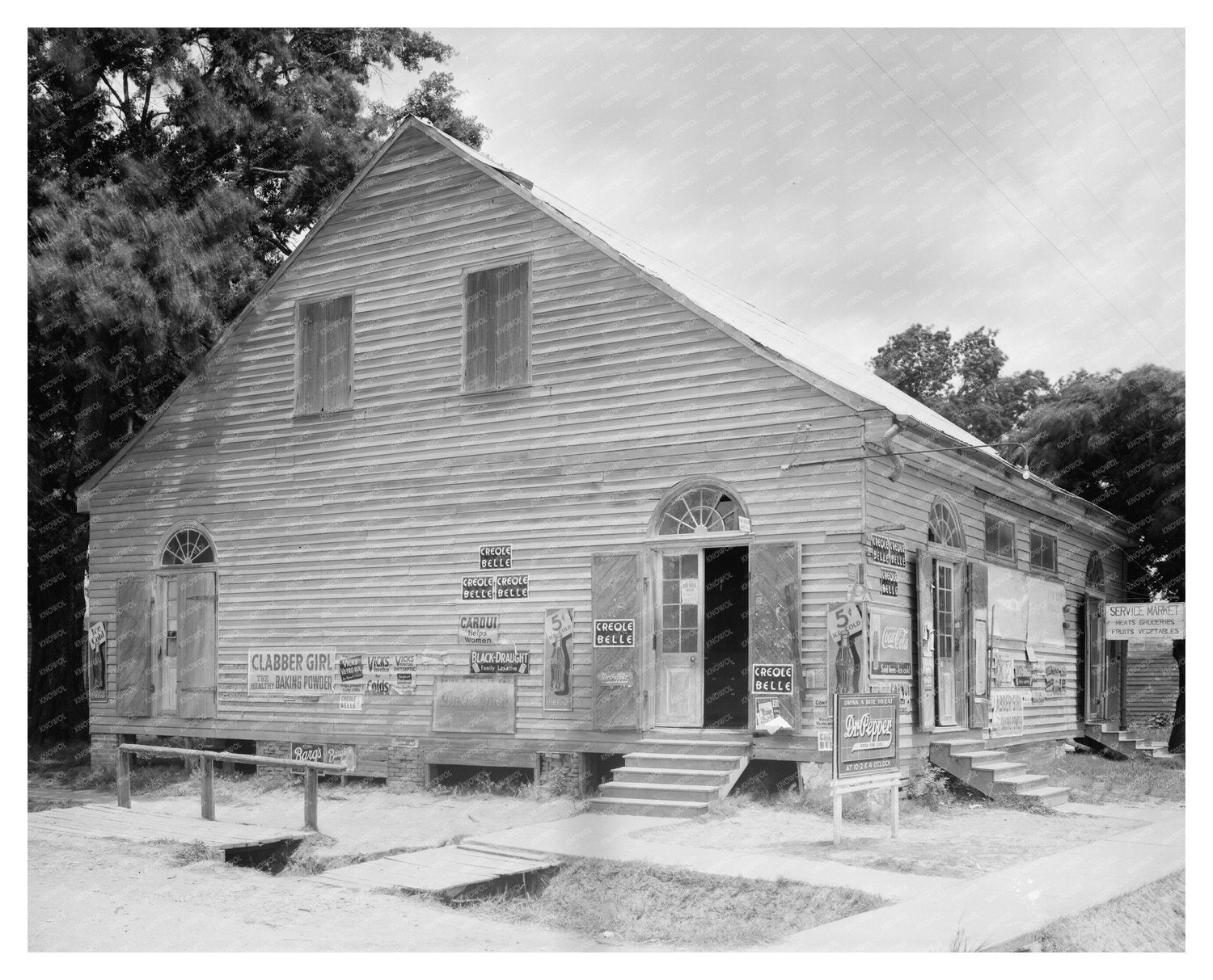 Historic Building in Grand Coteau, LA - circa 1834