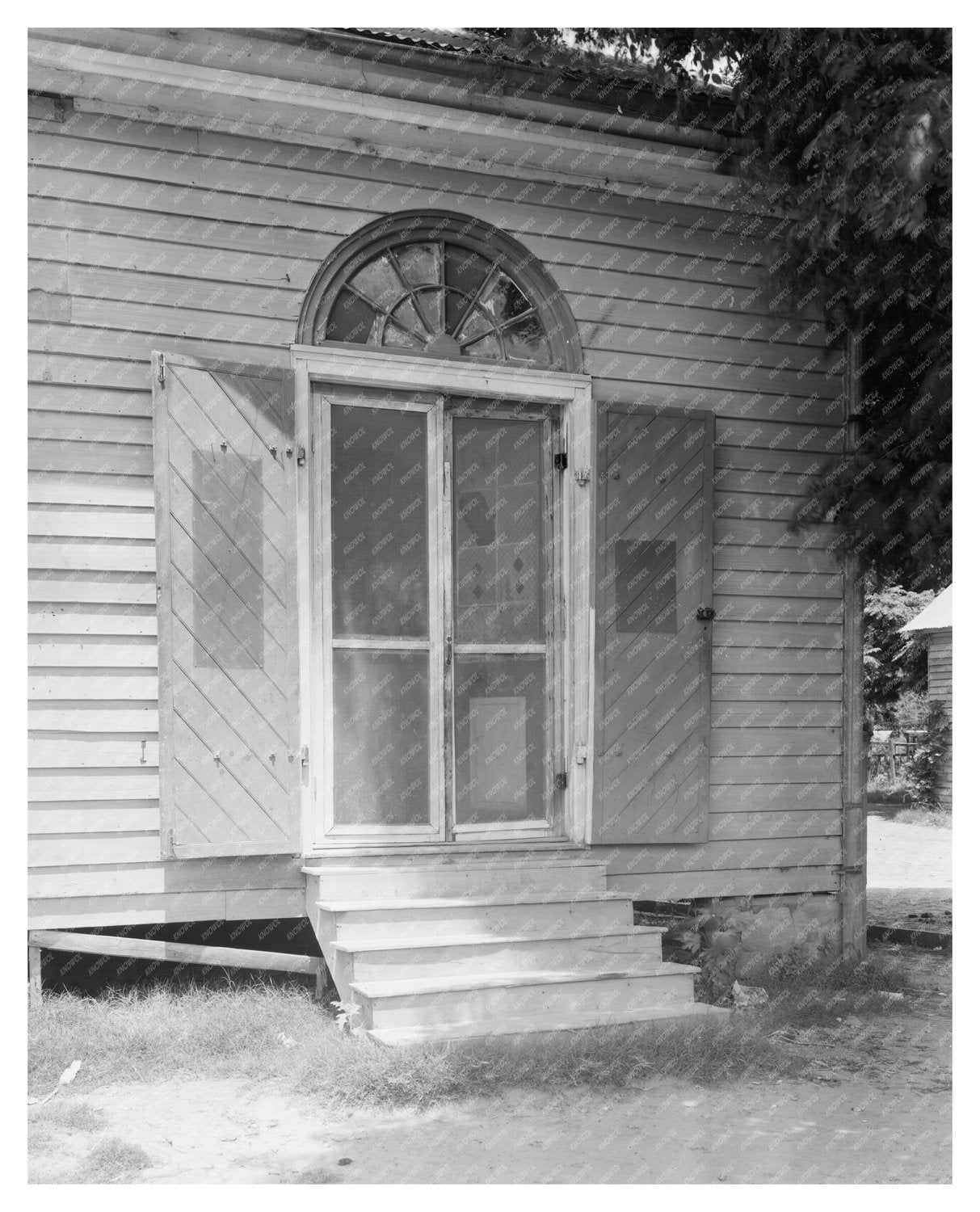 St. Landry Parish Architectural Detail, Louisiana 1834