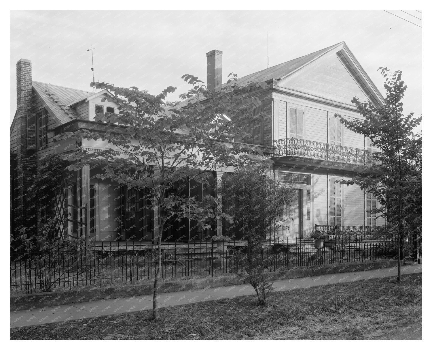 Historic Residence in St. Francisville, Louisiana, 20th Cent