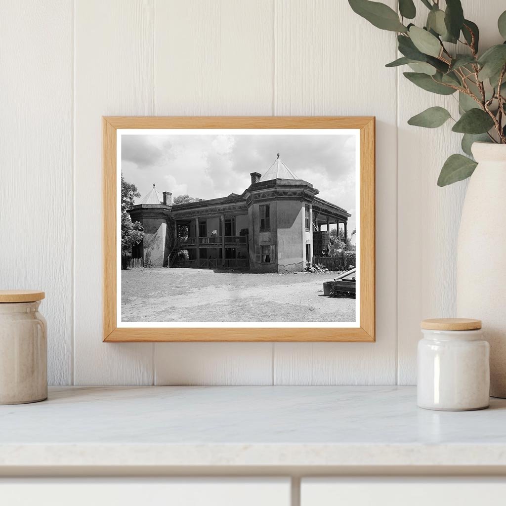 Vintage Louisiana House Photo, St. James Parish, 20th Centur