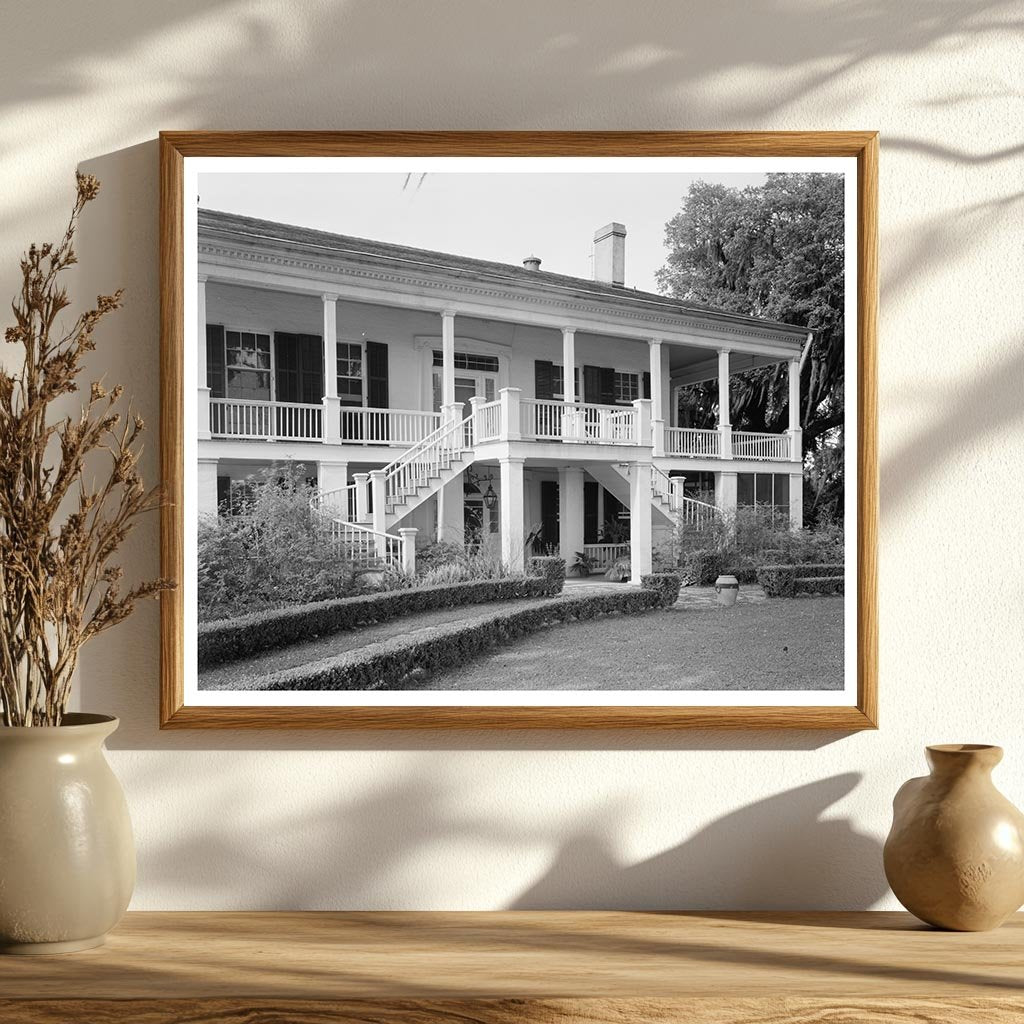 Vintage 1840s Home in Thibodaux, Louisiana Architecture