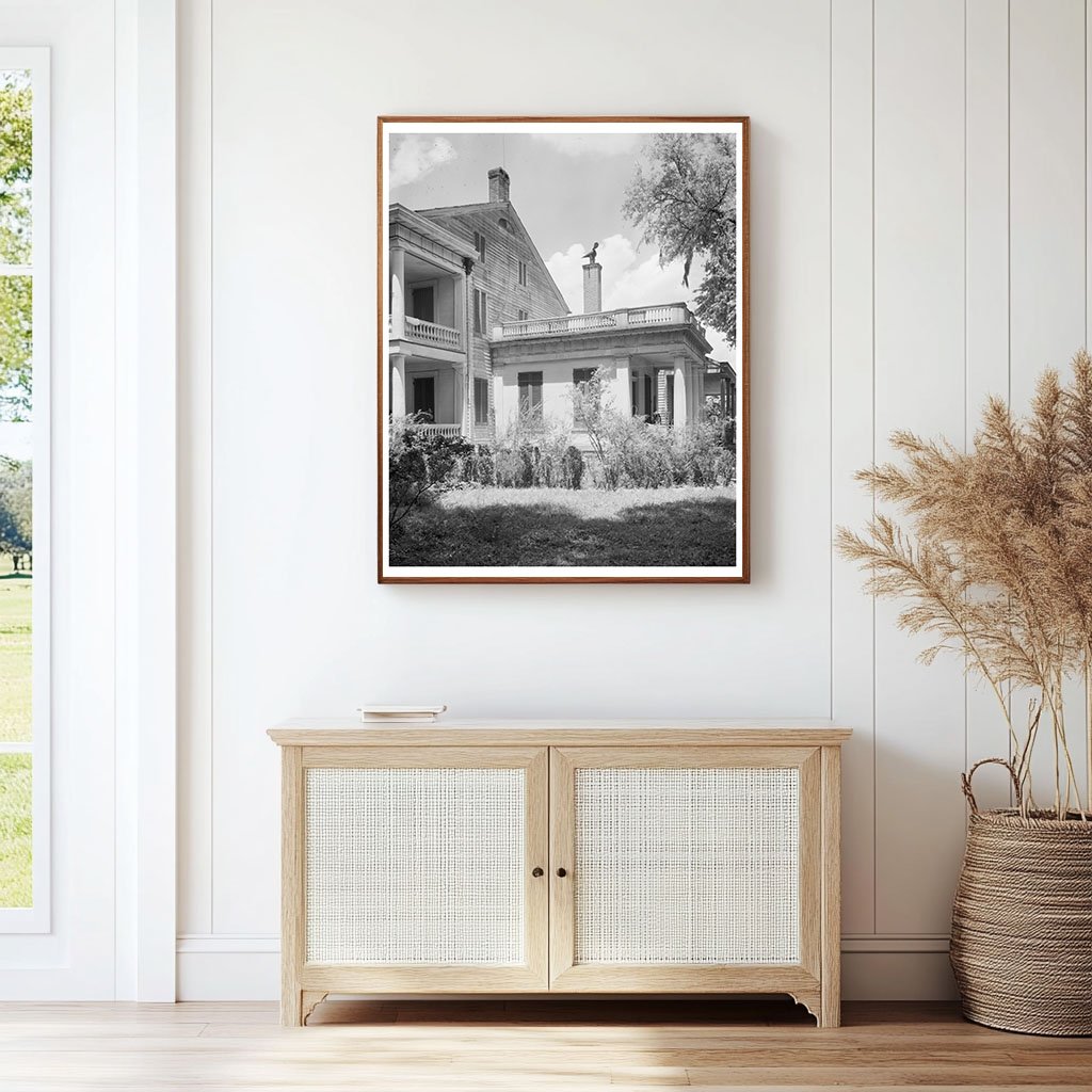 1835 Architecture in St. Francisville, Louisiana - Vintage P