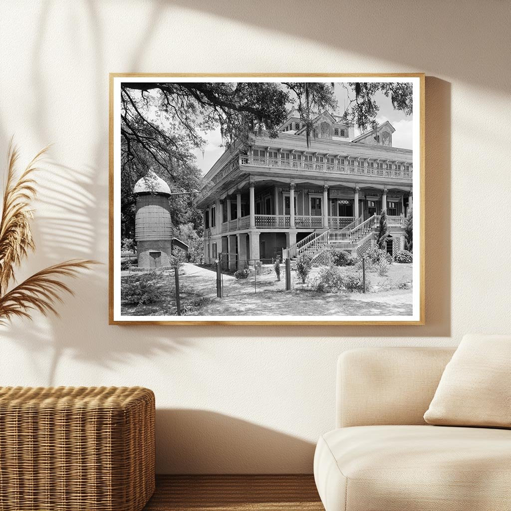 Steam Boat Gothic Architecture in Reserve, LA (1849-1850)