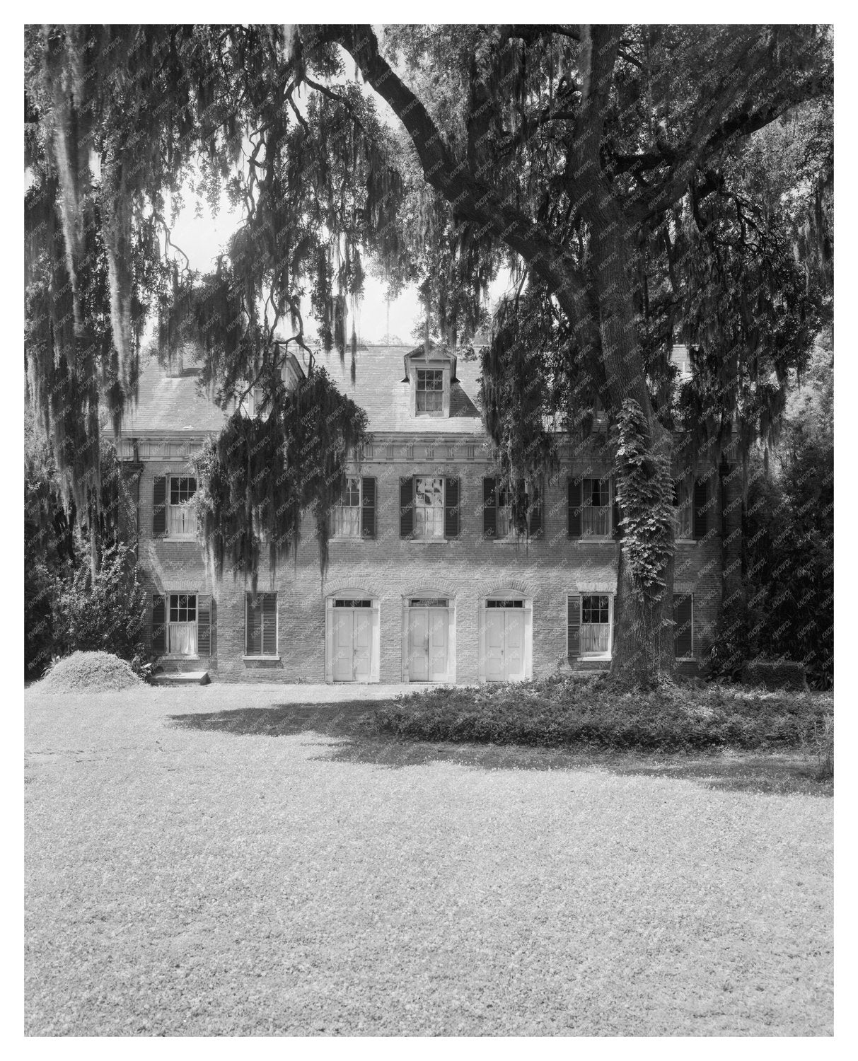 Wm. Weeks Hall, New Iberia, LA - Historic Photo 1830