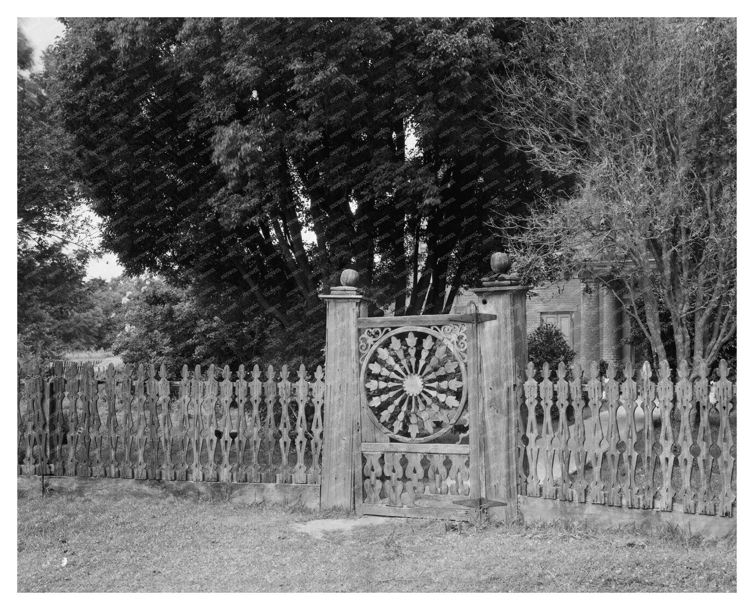Arlington Plantation House, LA, circa 1850 History Photo