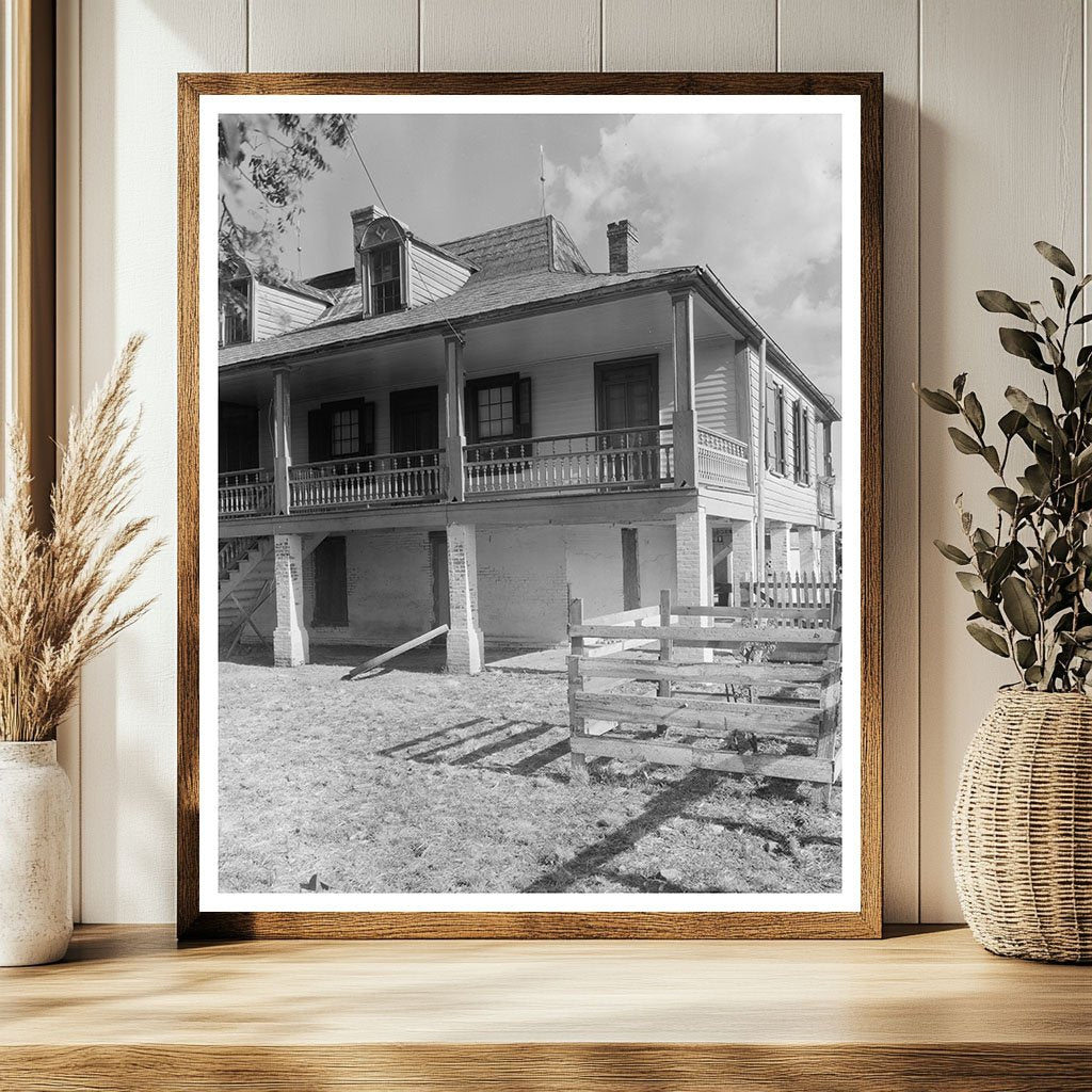 Point Coupee Parish Architecture, Louisiana, 20th Century