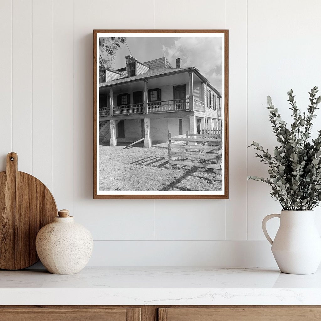 Point Coupee Parish Architecture, Louisiana, 20th Century