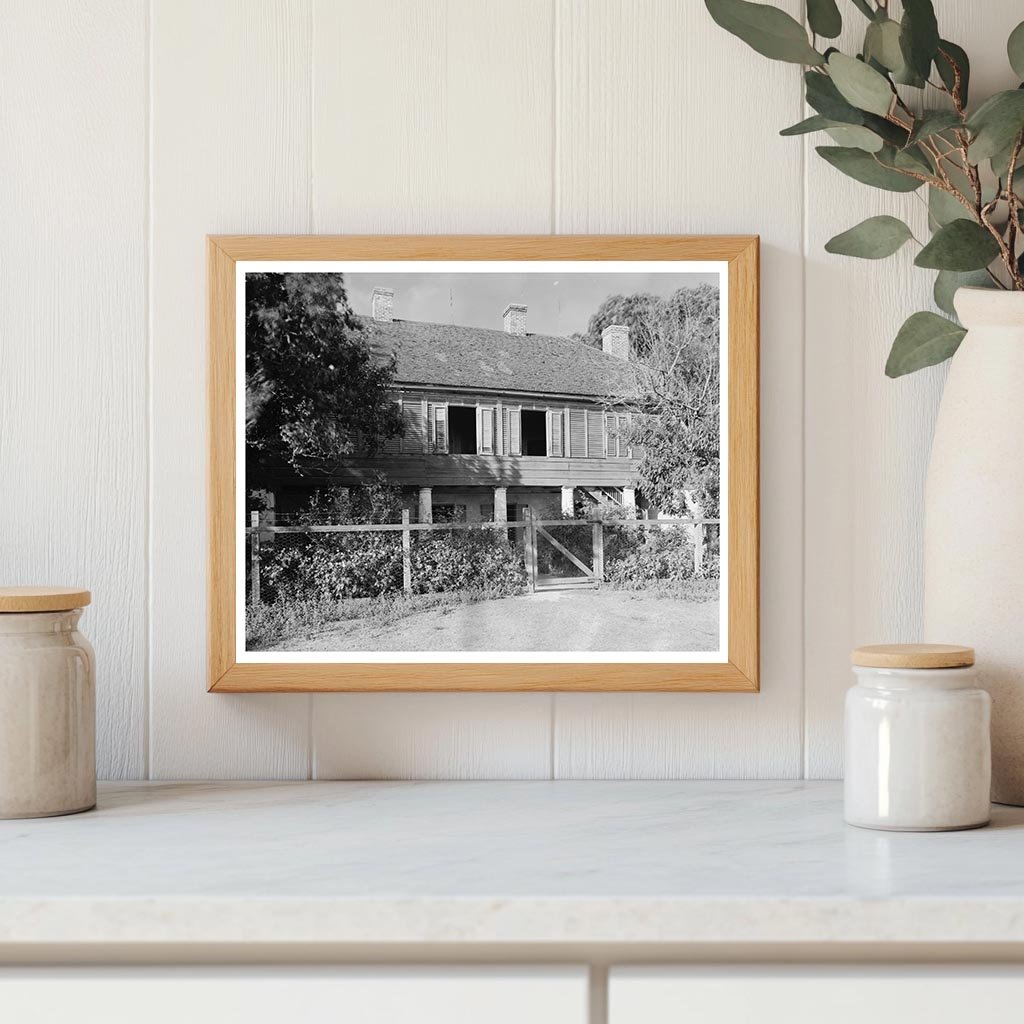 1810 Historic Home, Wallace, Louisiana - Carnegie Survey