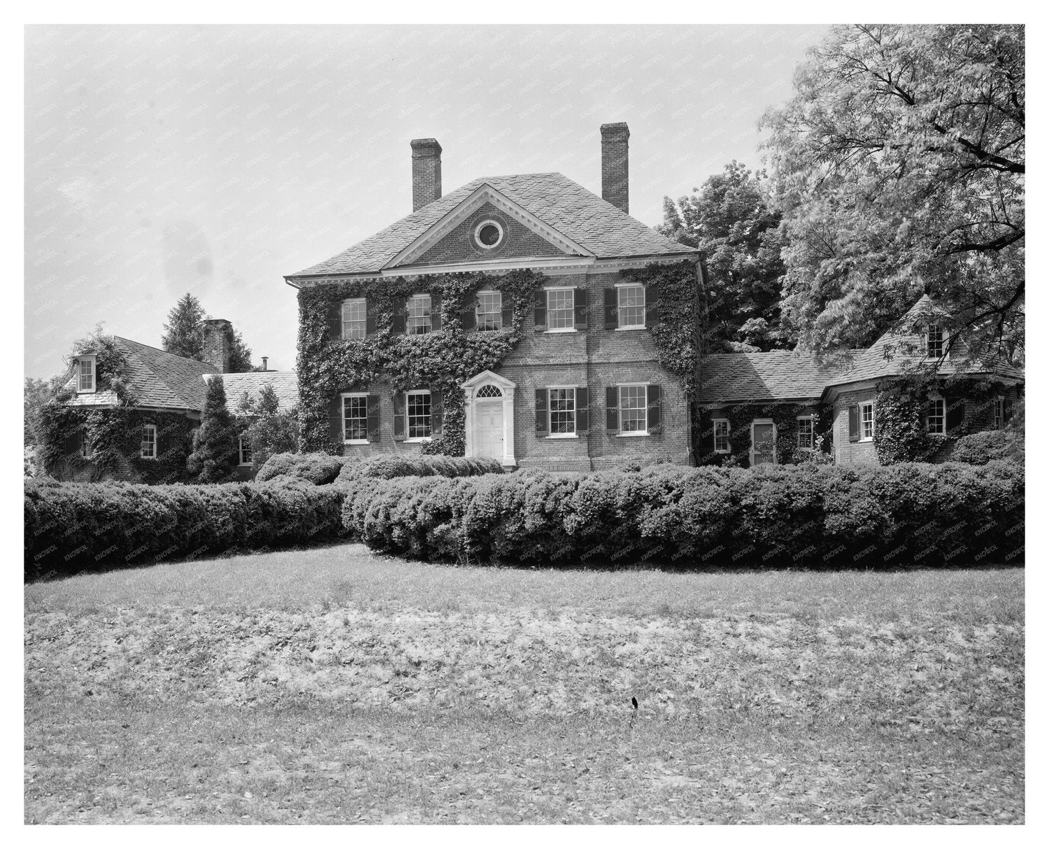 Vintage Manor House in Laurel, Maryland, 1953