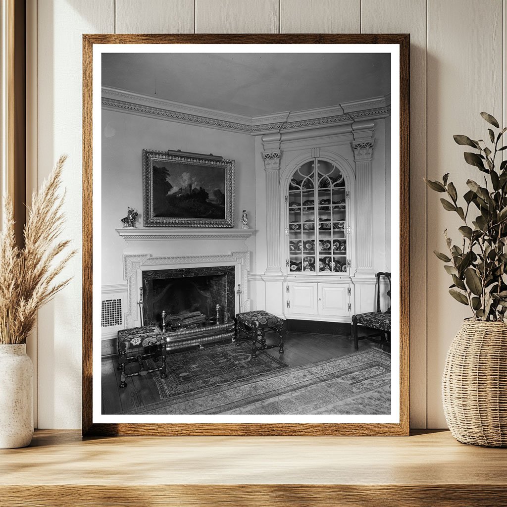 Historic Manor House in Laurel, Maryland - 20th Century Photo - view 2