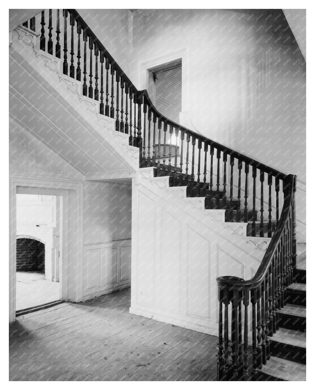 1743 Easton Maryland House Vintage Photo