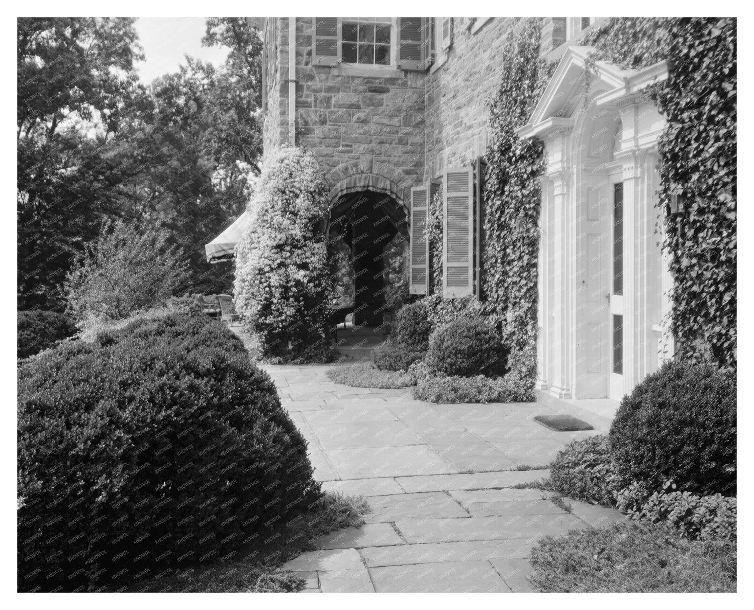 1747 Stone Estate in Towson, Maryland - Vintage Photo