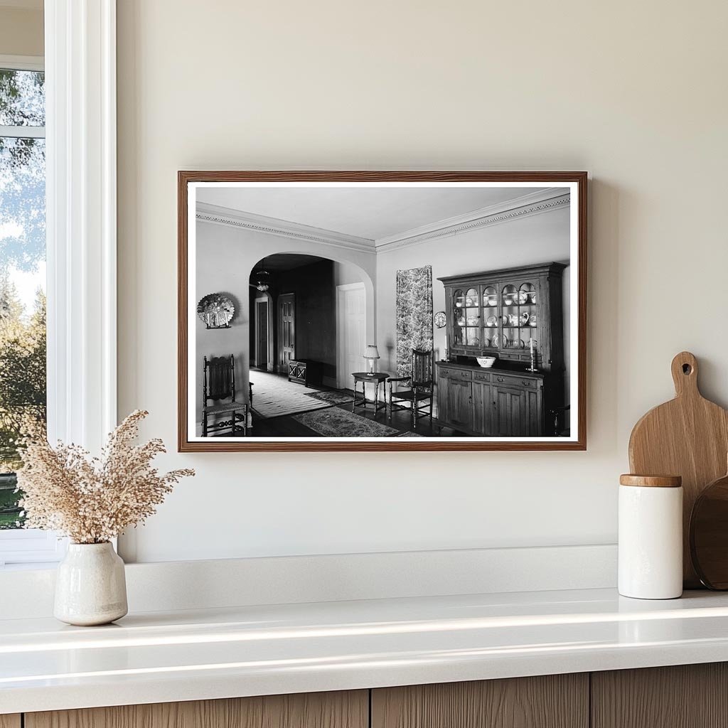 Early 20th Century Baltimore Interior Scene Photo