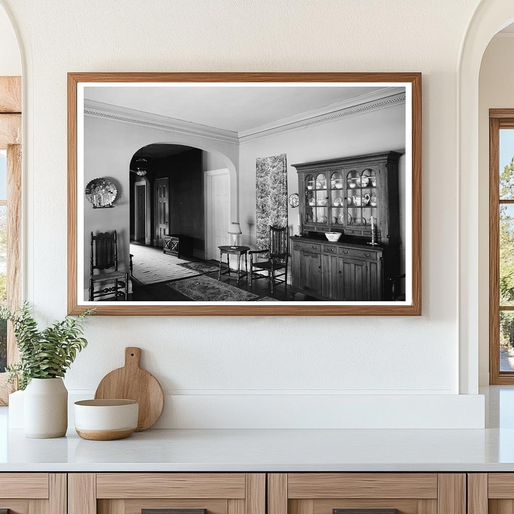 Early 20th Century Baltimore Interior Scene Photo