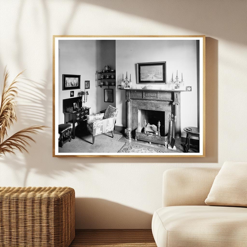 Baltimore Interior Scene 1900s - Historic Architecture Image