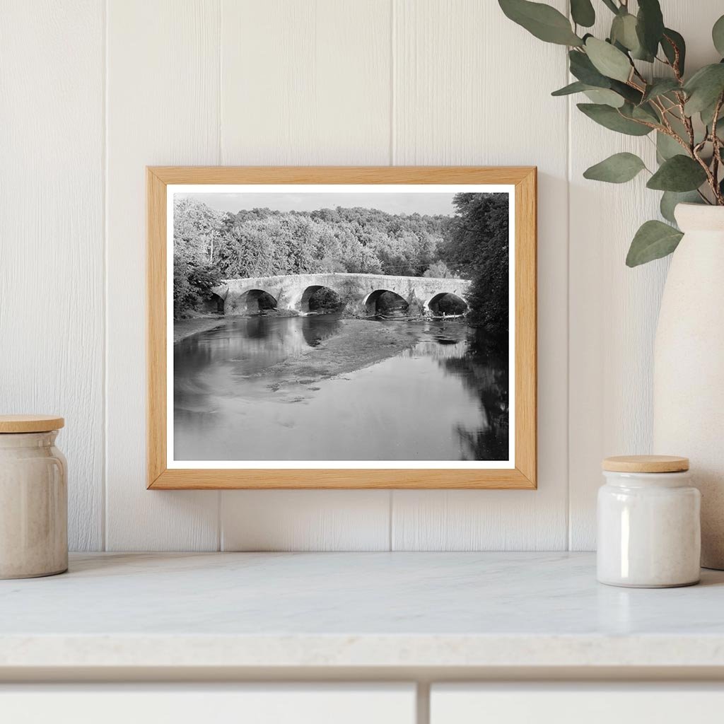 Bridge in Washington County, MD - Vintage Photo 20th Century