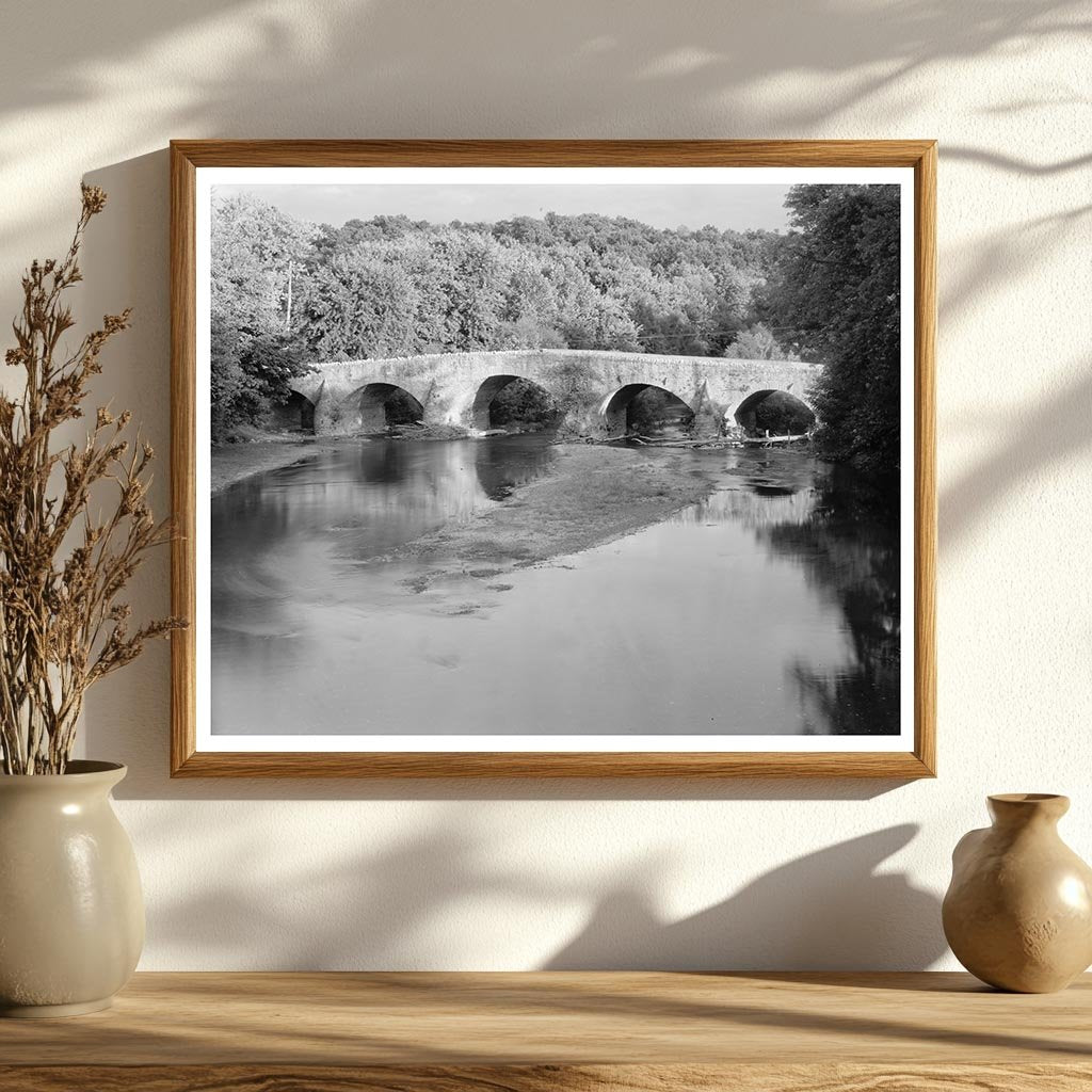 Bridge in Washington County, MD - Vintage Photo 20th Century