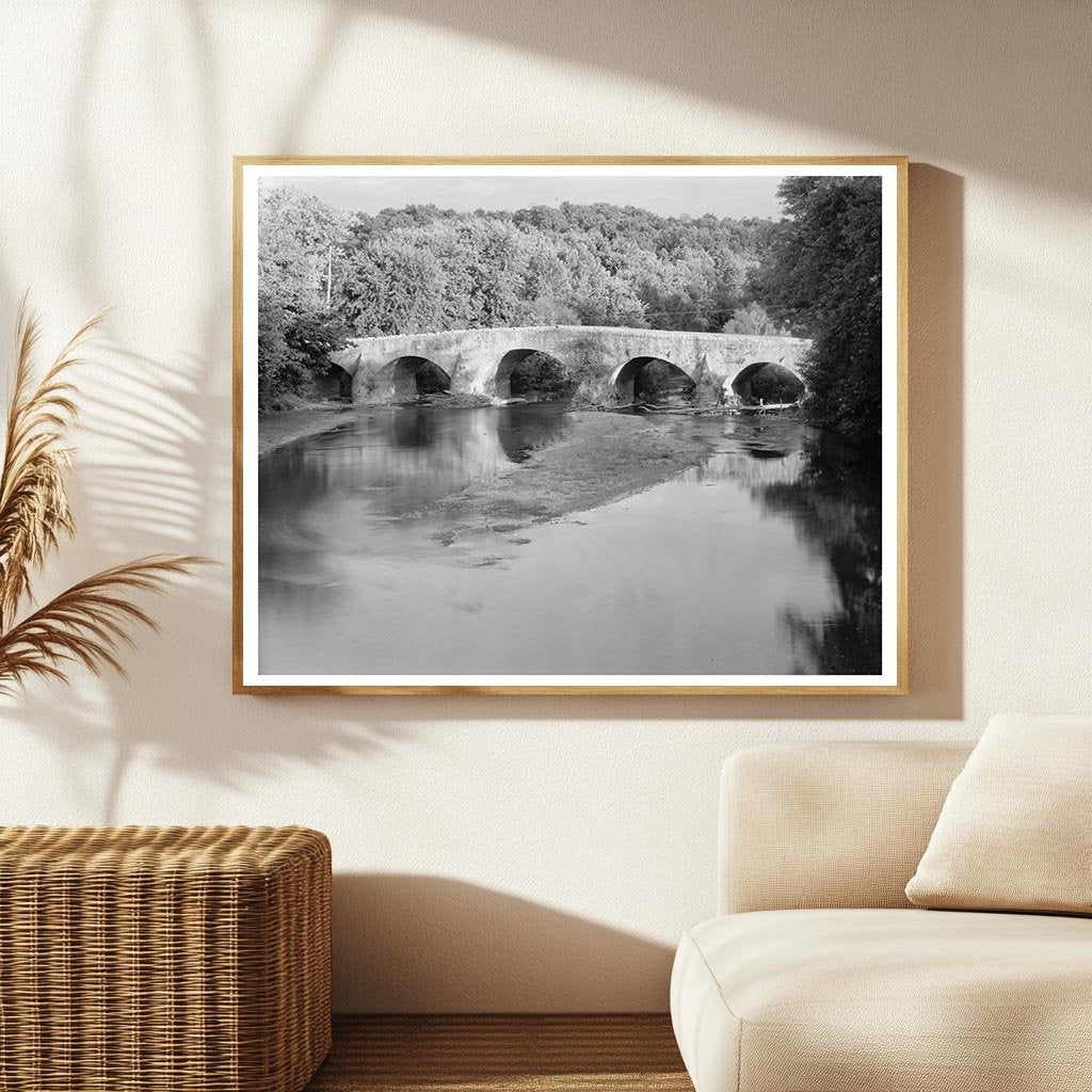 Bridge in Washington County, MD - Vintage Photo 20th Century