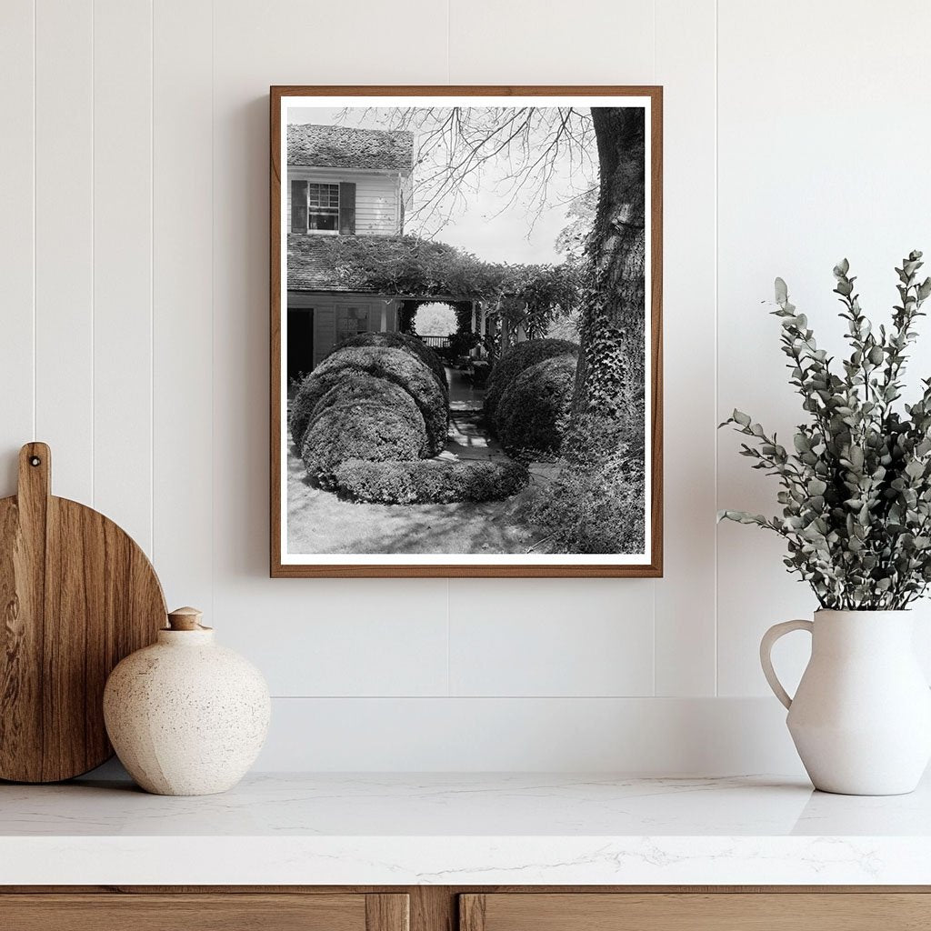 Hickory Nut Gap House, NC 1804 - Vintage Photograph