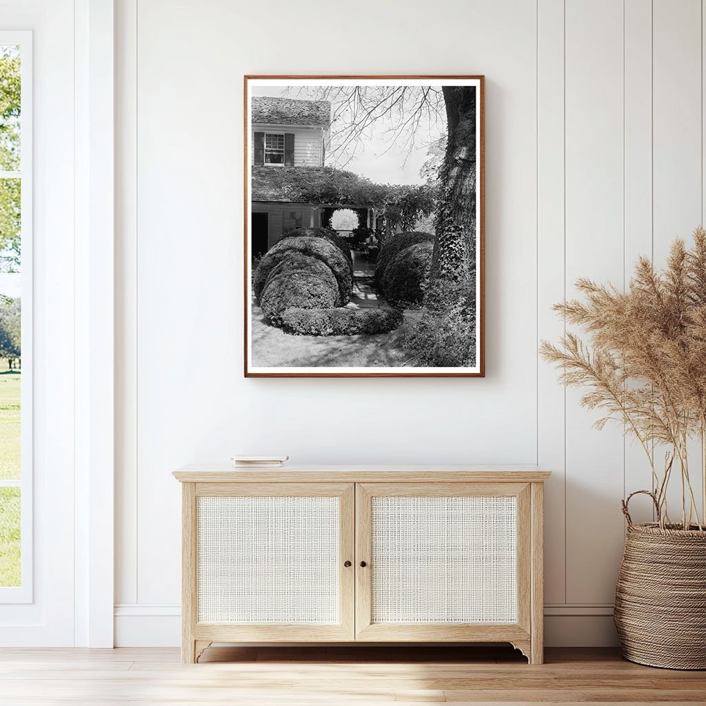 Hickory Nut Gap House, NC 1804 - Vintage Photograph