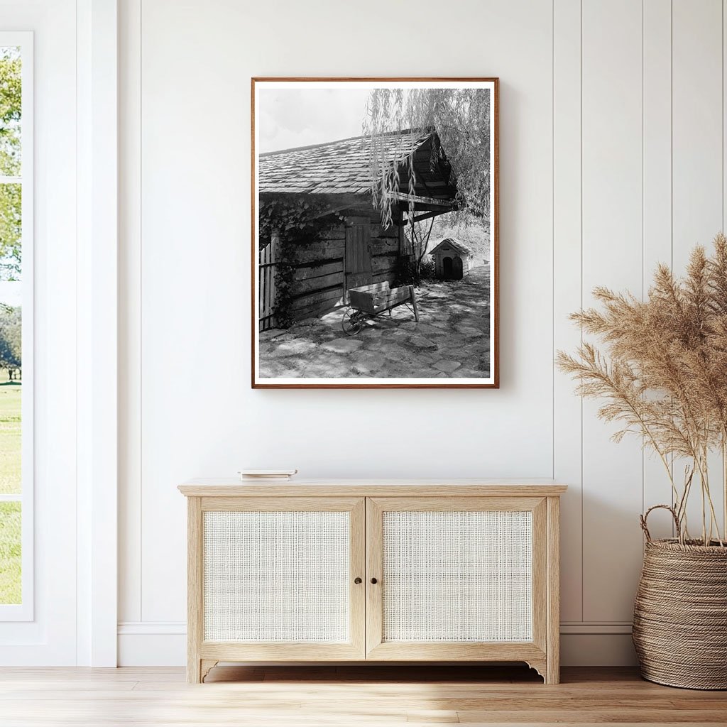 Hickory Nut Gap, NC Vintage Photo of 1804 Structures