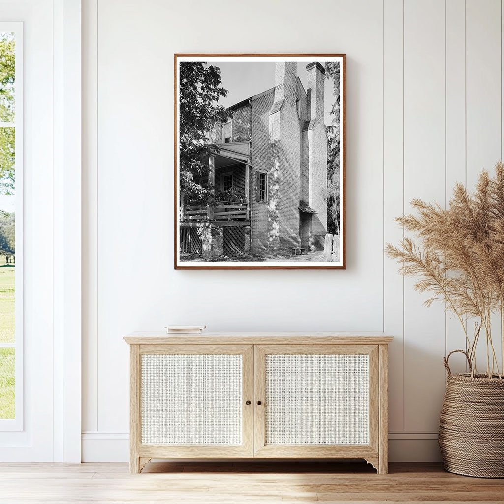 Morganton, NC Historic Building Photo from 1829